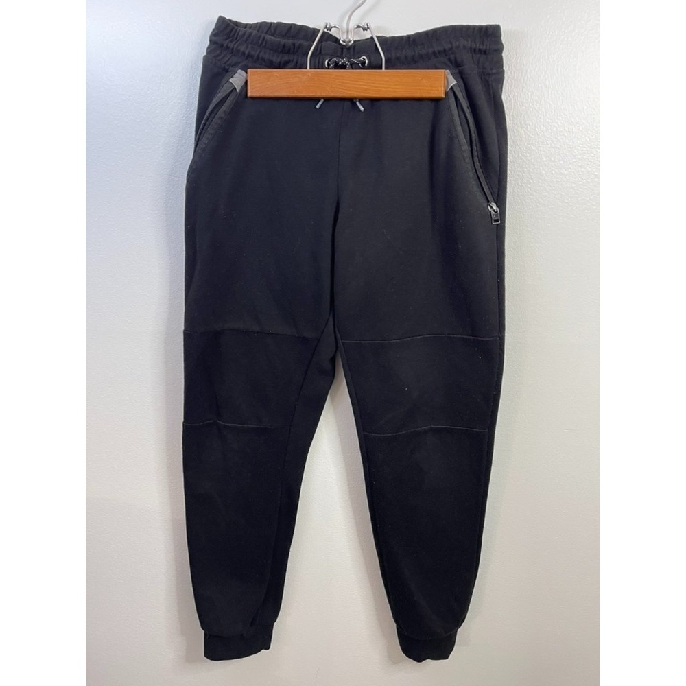 Southpole Boys Black Joggers Size L (14-16)